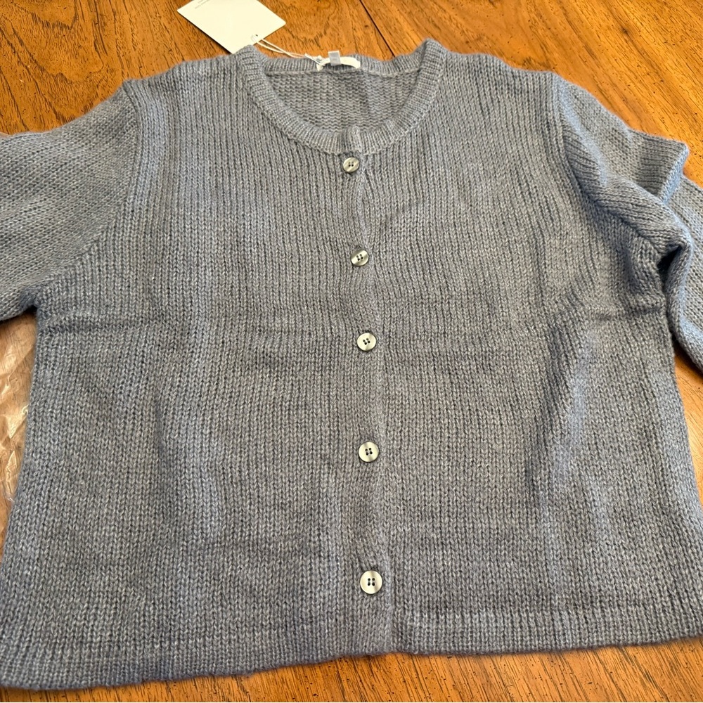 NIA Women's Ariana Cardigan in Gray- S/M